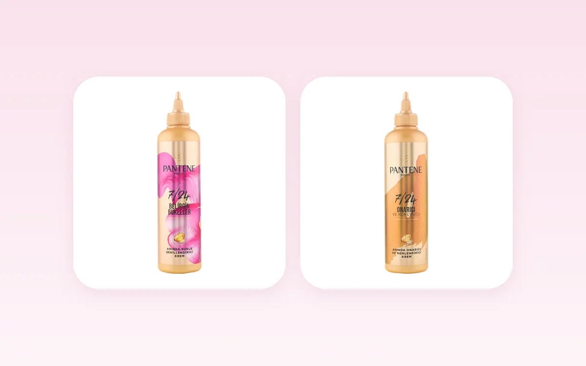 کرم موی آبرسان پنتن Pro-V برای موی فر کنار کرم ترمیمکنندهٔ پنتن Onarici