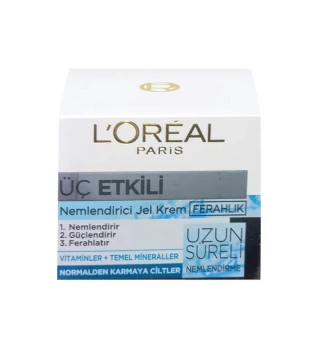 ژل کرم آبرسان مدل Triple Active مناسب انوع پوست حجم 50 میل اورجینال