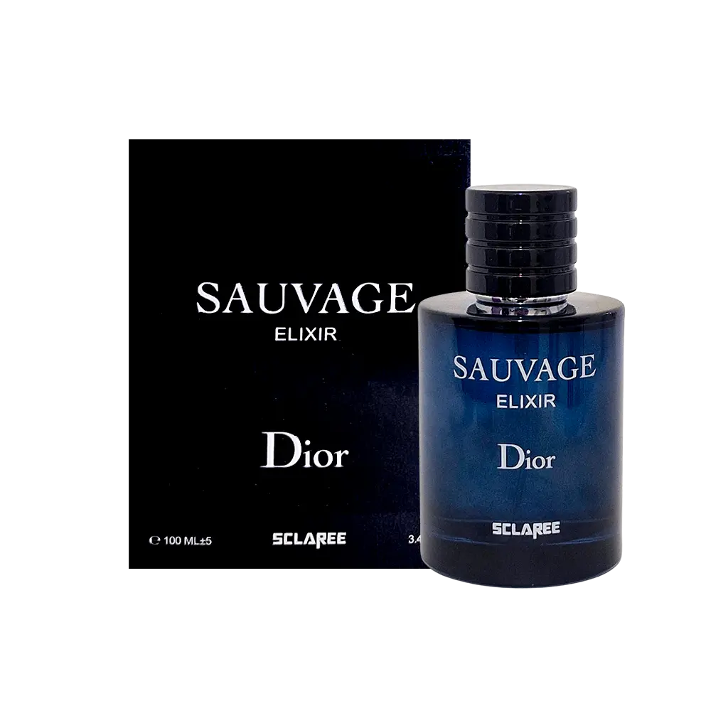 ادوپرفیوم مردانه اسکلاره Sclaree مدل دیور ساواج الکسیر Dior Sauvage Elixir حجم 100 میل