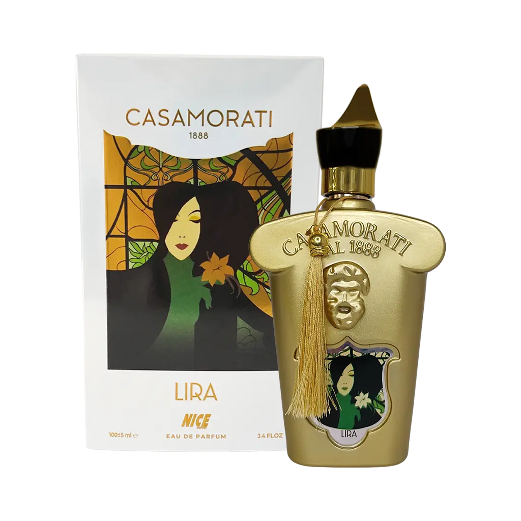 ادوپرفیوم زنانه نایس پاپت Nice مدل کازاموراتی زرجف-زرژاف لیرا Xerjoff Casamorati Lira حجم 100 میلی لیتر
