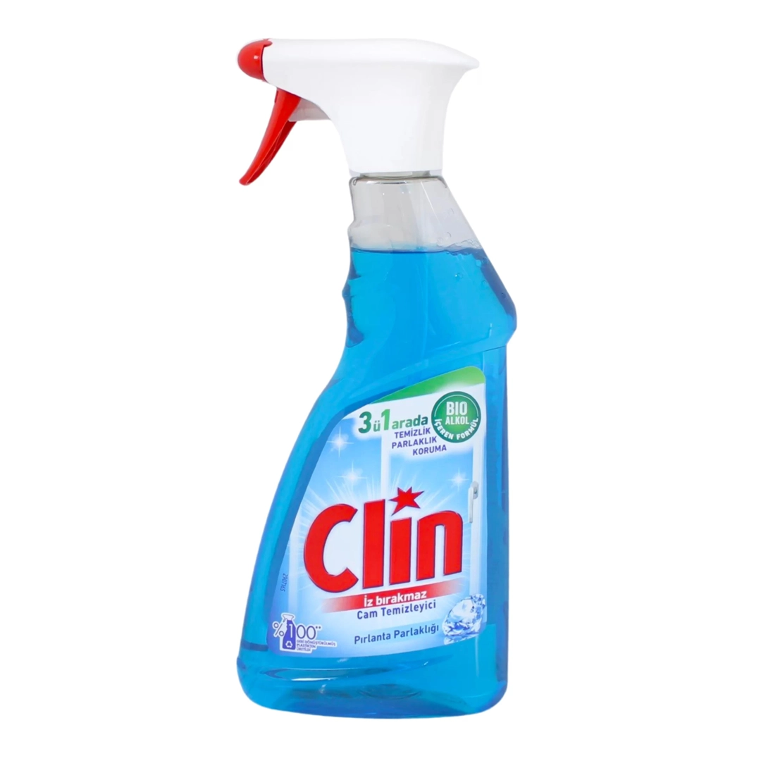 اسپری شیشه پاک کن کلین clin با رایحه دریایی 500 میل