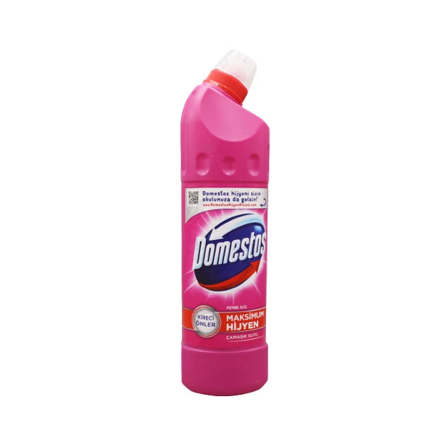 مایع سفیدکننده غلیظ سطوح دامستوس Domestos صورتی ۷۵۰ میل