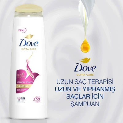 شامپو مخصوص مو های بلند و آسیب دیده Dove
