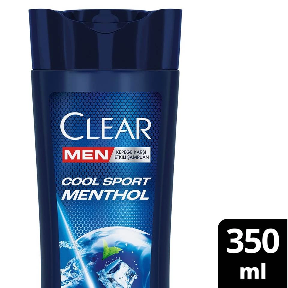 شامپو مو ضد شوره کلیر مردانه ورزشی نعناع CLEAR MEN Cool Sport Menthol — تصویر ۲