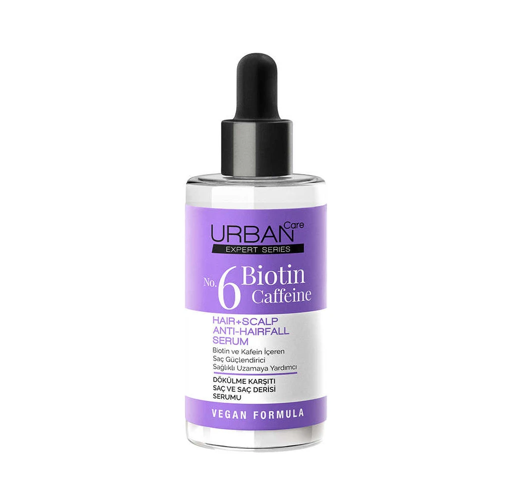 سرم ضد ریزش و تقویت کننده مو بیوتین و کافئین Urban Care