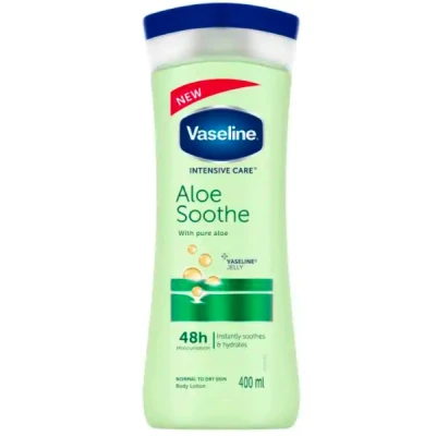 لوسیون بدن وازلین مدل Aloe Soothe اورجینال