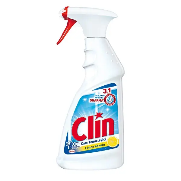 اسپری شیشه پاک کن کلین clin رایحه لیمو 500 میل